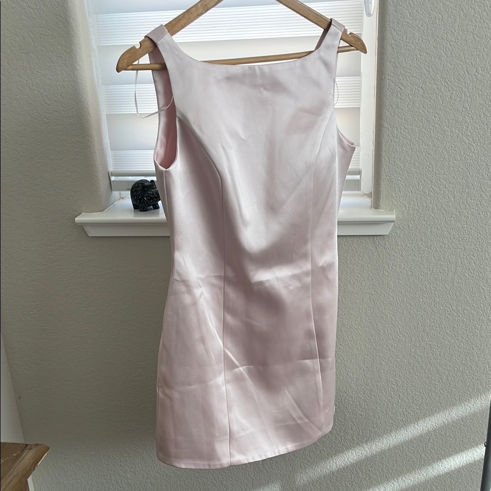 Astr Light Pink Mini Dress